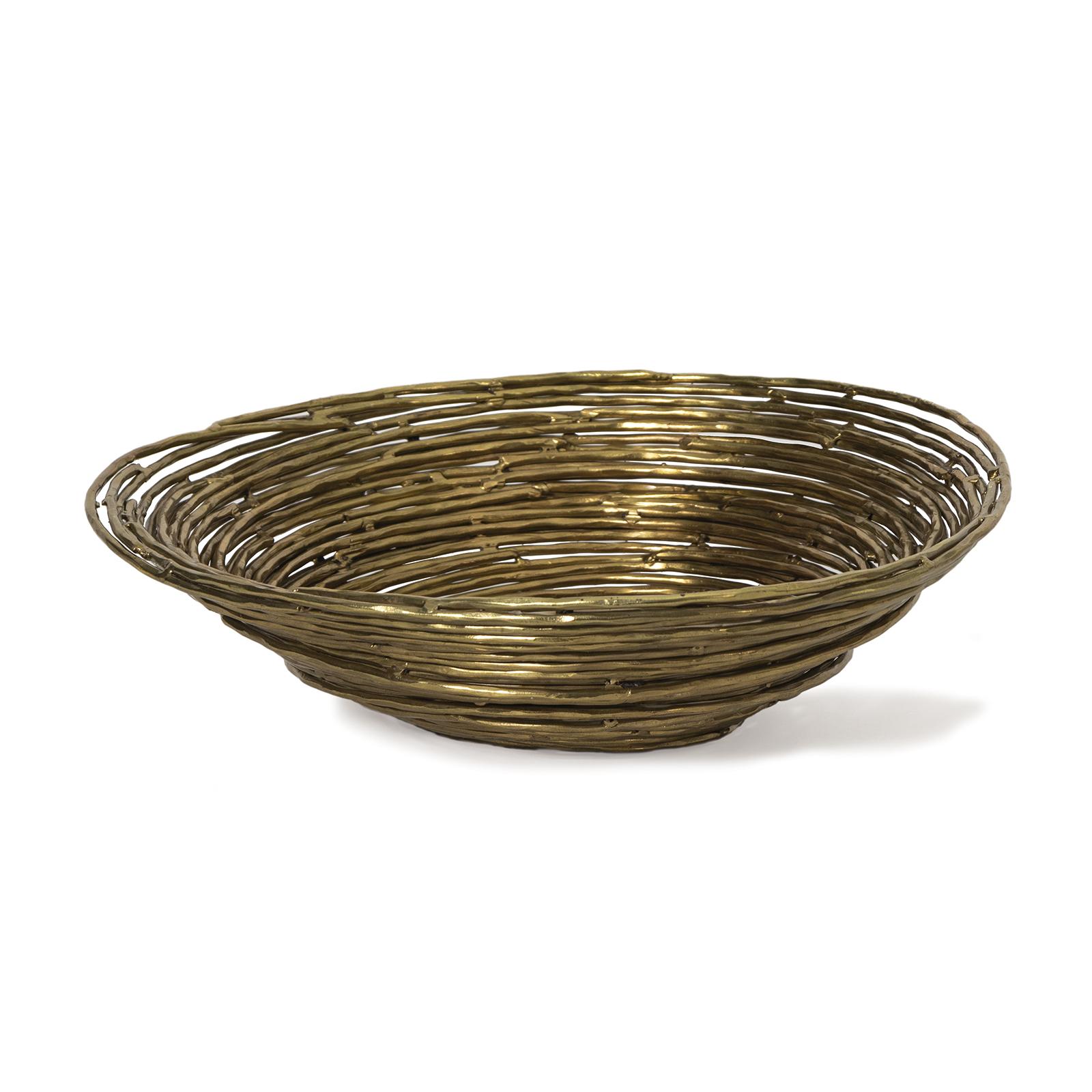 Polished Horn And Brass Bowl | Regina Andrew Detroit